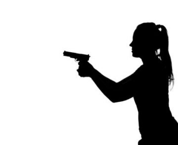 Atlanta defensive woman's handgun