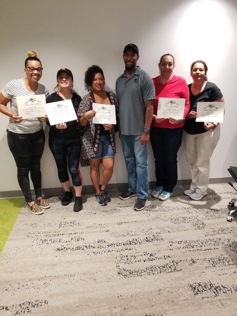 Basic handgun students